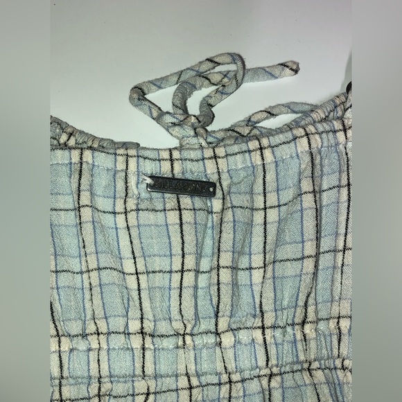Billabongs ‘Feeling Blue’ Mini slip plaid dress - Picture 5 of 8